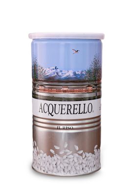 Acquerello Carnaroli Rice Aged 1 Year - 1kg Tin - Premium Italian Risotto Rice