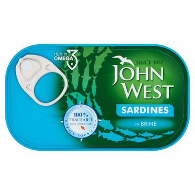 John West Sardines In Brine (120g x 12 x 1)