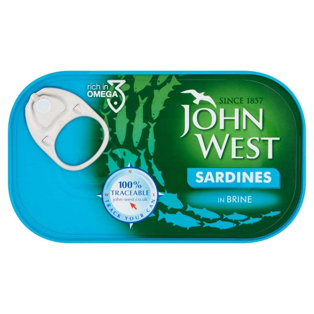 John West Sardines In Brine (120g x 12 x 1)