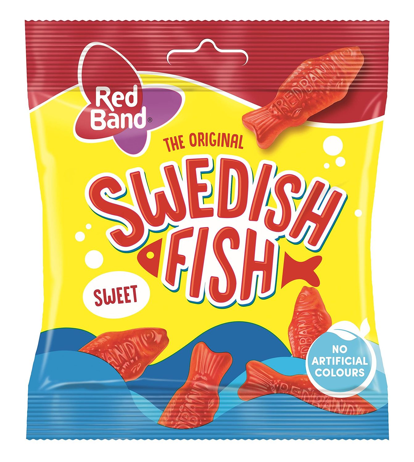 Red Band Swedish Fish, 100 g, Pack of 1