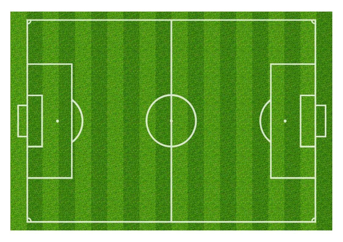 1 x A4 Football Field Pitch Celebration Edible Paper Big Cake Topper Cake Decorations Birthday