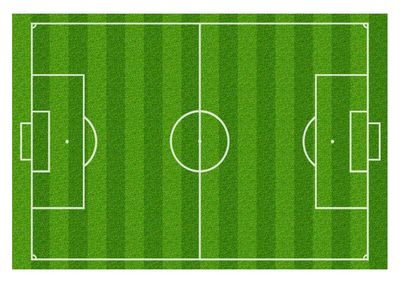 1 x A4 Football Field Pitch Celebration Edible Paper Big Cake Topper Cake Decorations Birthday
