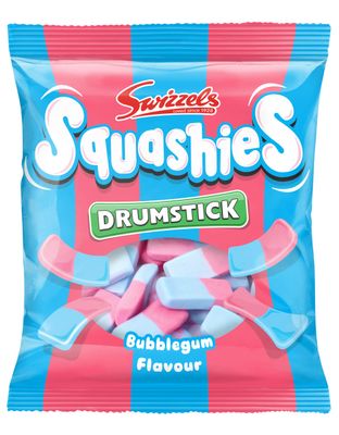 Swizzels Squashies Sweets - Bubblegum Flavour- Single Pack 120g