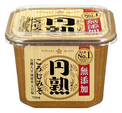 Hikari Miso - Enjuku Koji Miso Mutenka Cup 750g Authentic Japanese Aged Miso Paste Rich Umami Flavor Perfect for Soups, Marinades &amp; Traditional Japanese Cooking