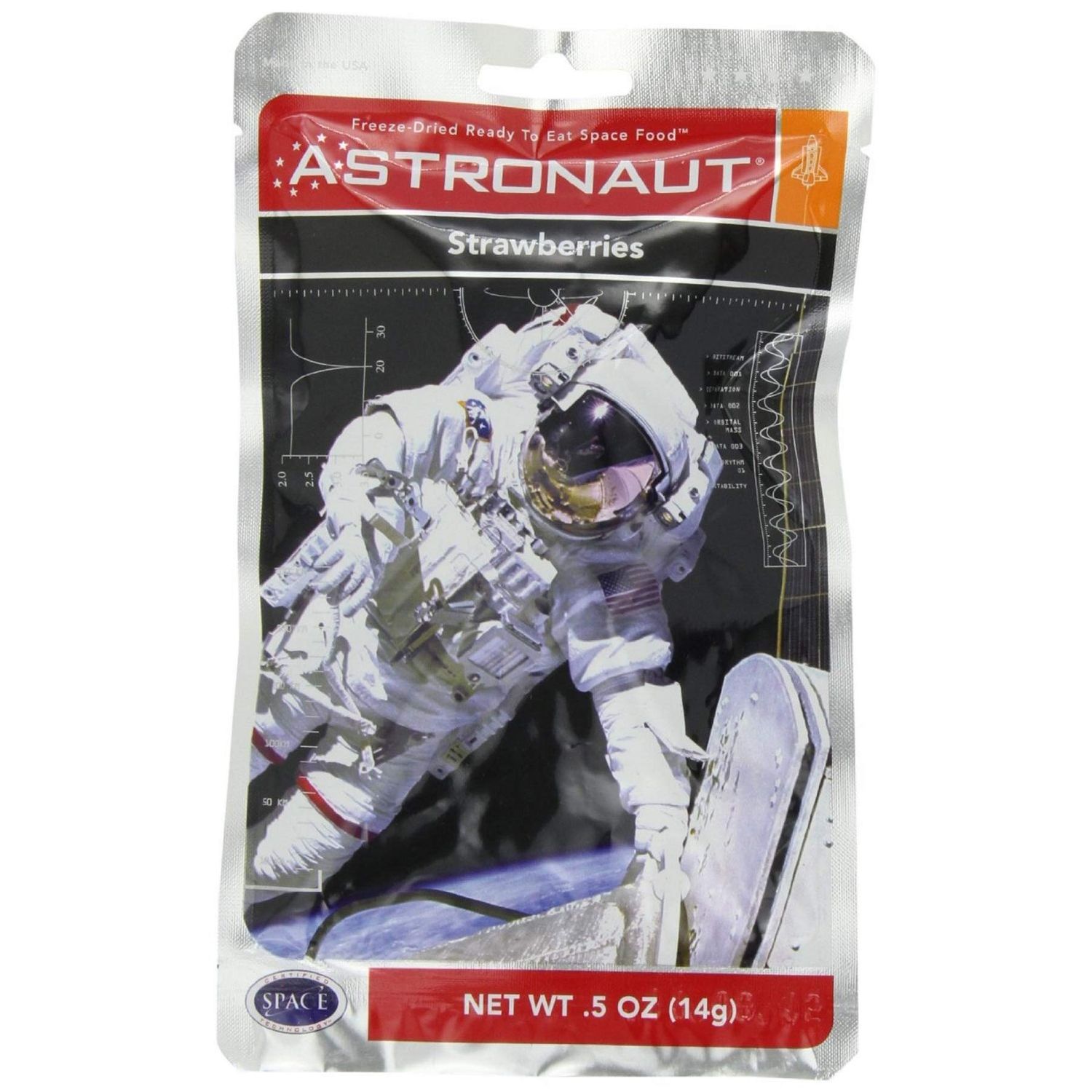 Astronaut Food - Strawberries