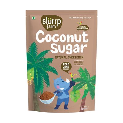Slurrp Farm Coconut Sugar, Natural Sweetener, 300g