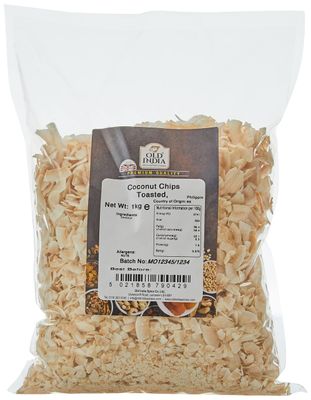 Old India Coconut Chips Toasted, 1kg