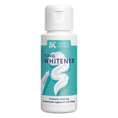 Squires Kitchen Essentials Food Colouring Icing Whitener For Whitening Buttercream, Sugarpaste or Icing - 80g