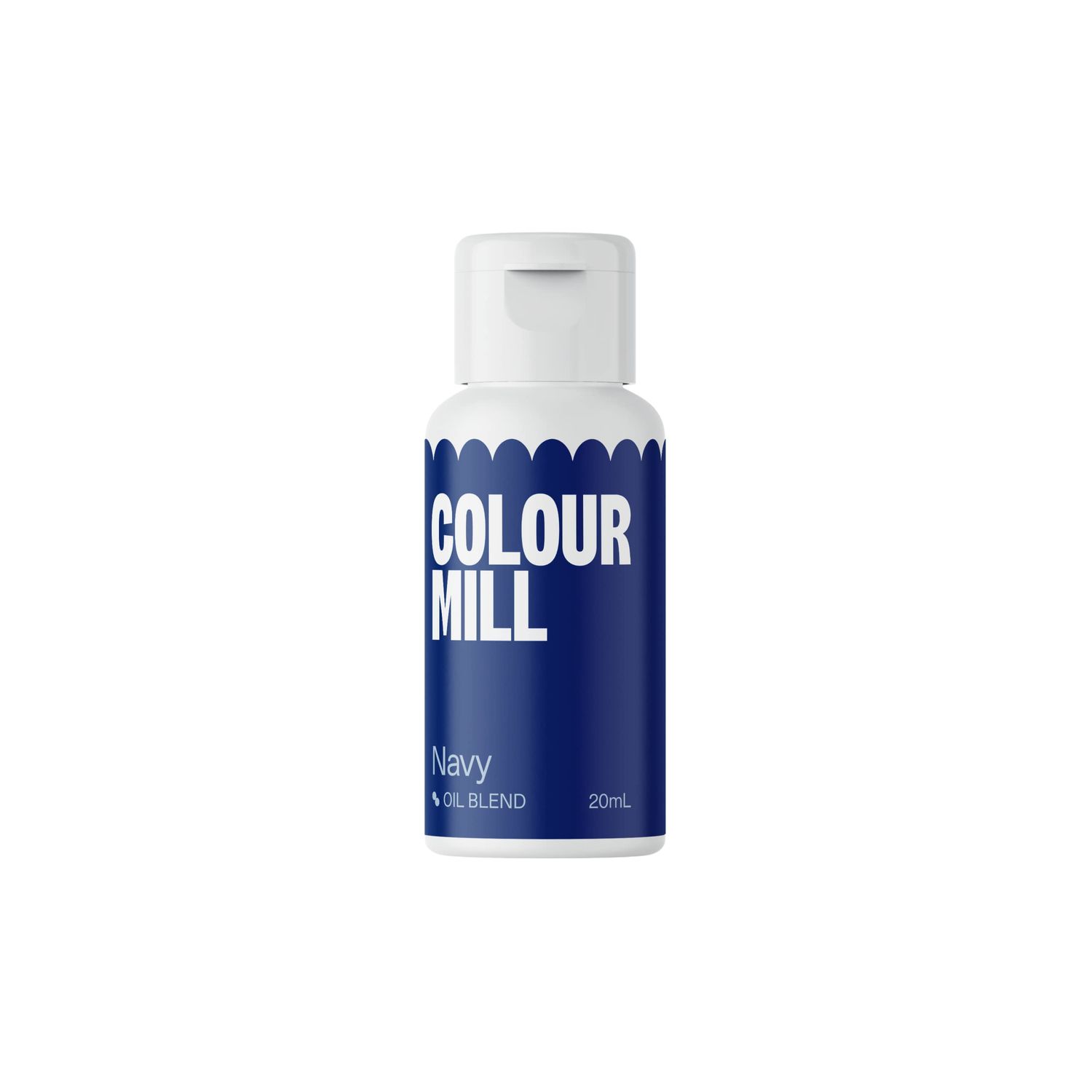 Colour Mill Oil Blend Food Colouring Navy: Next Generation Oil Based Food Colours - 20 ml