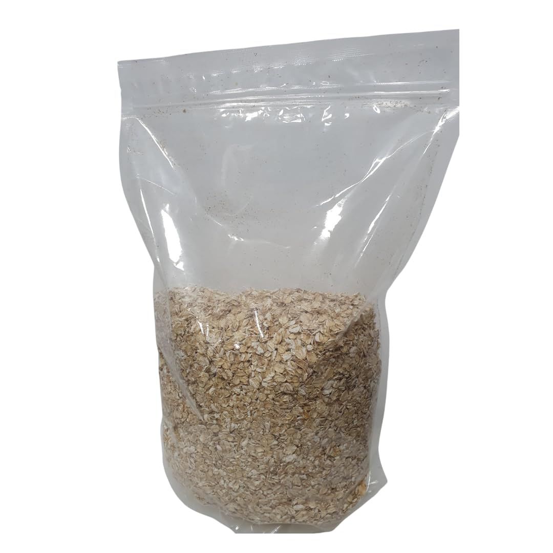 Gluten-Free Rolled Scottish Oats, 100% Natural, Confectious branded, No additives or Preservatives, for Porridge &amp; Cooking, Baking, Toppings, 1kg