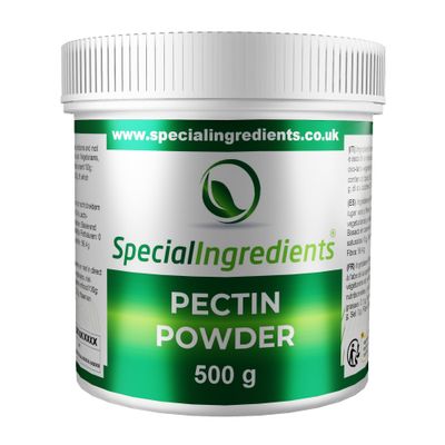 Pectin Powder 500g Premium Quality Ideal For Making Jam, Marmalades, Chutneys, Fruit Jellies & Cake Fillings - Recyclable Container - BRCGS/GFSI Certified.