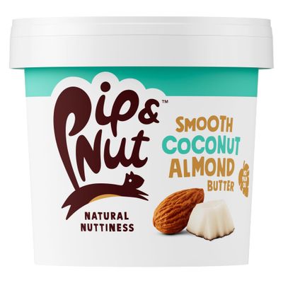 Pip & Nut - Coconut Almond Butter (1kg) Natural Nut Butter, No Palm Oil, No Added Sugar, Hi-Oleic Almonds, High in Unsaturated Fats, Gluten Free, Vegan, Dairy Free
