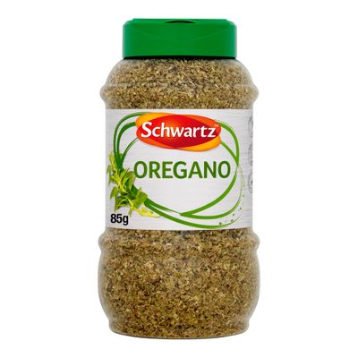 Schwartz Dried Oregano, 85g- Aromatic Herb with Sweet, Peppery Flavour and Citrus Notes, Ideal for Italian, Greek, Mexican, and Caribbean Recipes in Restaurants, Catering, and Home Cooking