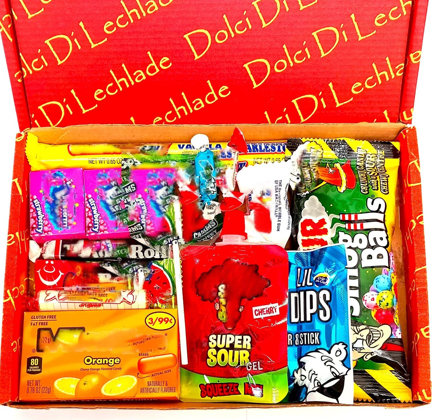 Dolci Di Lechlade American Sweets Gift Box Candy Chocolate Sour Sweet Hamper American Sweet USA Birthday Mothers Day Easter Egg Eggs Chocolates