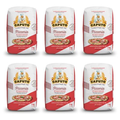 6X Farina Mulino Caputo Pizzeria by Pizza Napoli Pizza Flour Pizza Flour 1kg