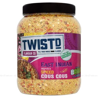 Twistd East Indian Inspired Mild Couscous Spicy Flavour Spiced Cous Cous 1.5kg