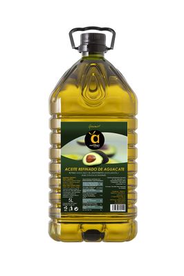 Casalbert Avocado Oil 5L Healthy Cooking &amp; Frying Oil for High Temperature &amp; Fresh Salads, Natural, Rich in Nutrients Made in Spain