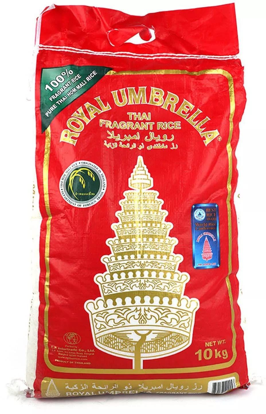 Royal Umbrella Royal Umbrella Thai Jasmine Rice 10kg