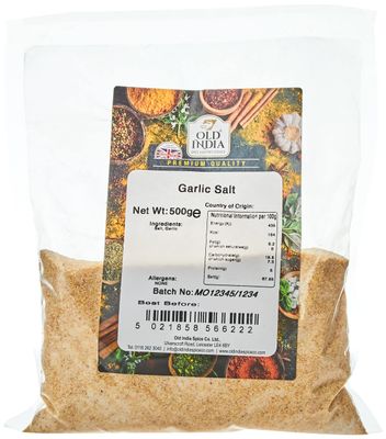 Old India Garlic Salt 500 g