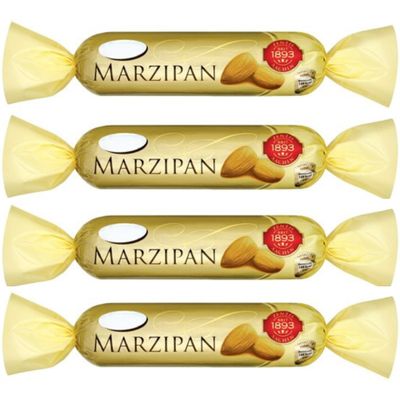 Marzipan Bundle with Zentis Chocolate Marzipan Bar 100g (4 Pack)