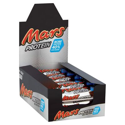 Mars Protein Caramel, Nougat &amp; Milk Chocolate Bars 18 x 50g
