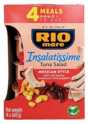 Rio Mare Insalatissime Mexican Style Tuna Salad 4 x 160g