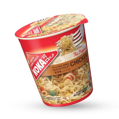 Koka Original Chicken Flavour Oriental Style Instant Noodles 12 Cups of 70 g