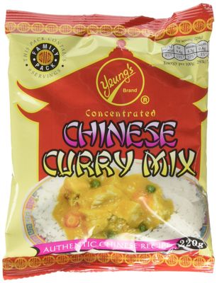 Yeungs Chinese Curry Mix, 220 g, Pack of 12