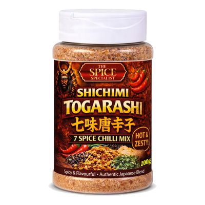 Shichimi Togarashi - Japanese 7 Spice Chilli Seasoning, 200g The Spice Specialist