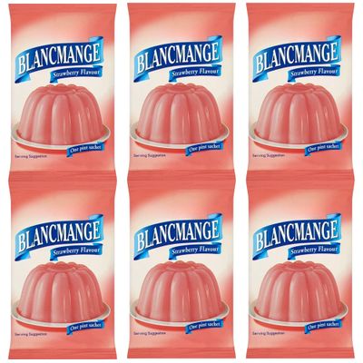 Blancmange Bundle With Pearce Duff's Strawberry Blancmange 35g (6 Pack)