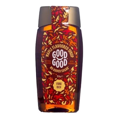 GOOD GOOD Sweet Like Syrup - Maple Syrup - 1 Pack - Keto Friendly - Low Carb - No Added Sugar (350g)