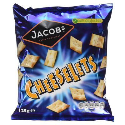 Jacobs Cheeselets 125 g (Pack of 6)