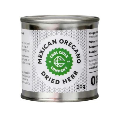 Cool Chile Co Mexican Dried Oregano - 20g Premium Quality Mexican Cooking Herb for Authentic Citrus Flavour Natural, Vegan Non-GMO & Gluten-Free