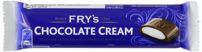 Fry's Chocolate Cream Bar, Rich Dark Chocolate with a Smooth Fondant Centre 49 g (Pack of 1)