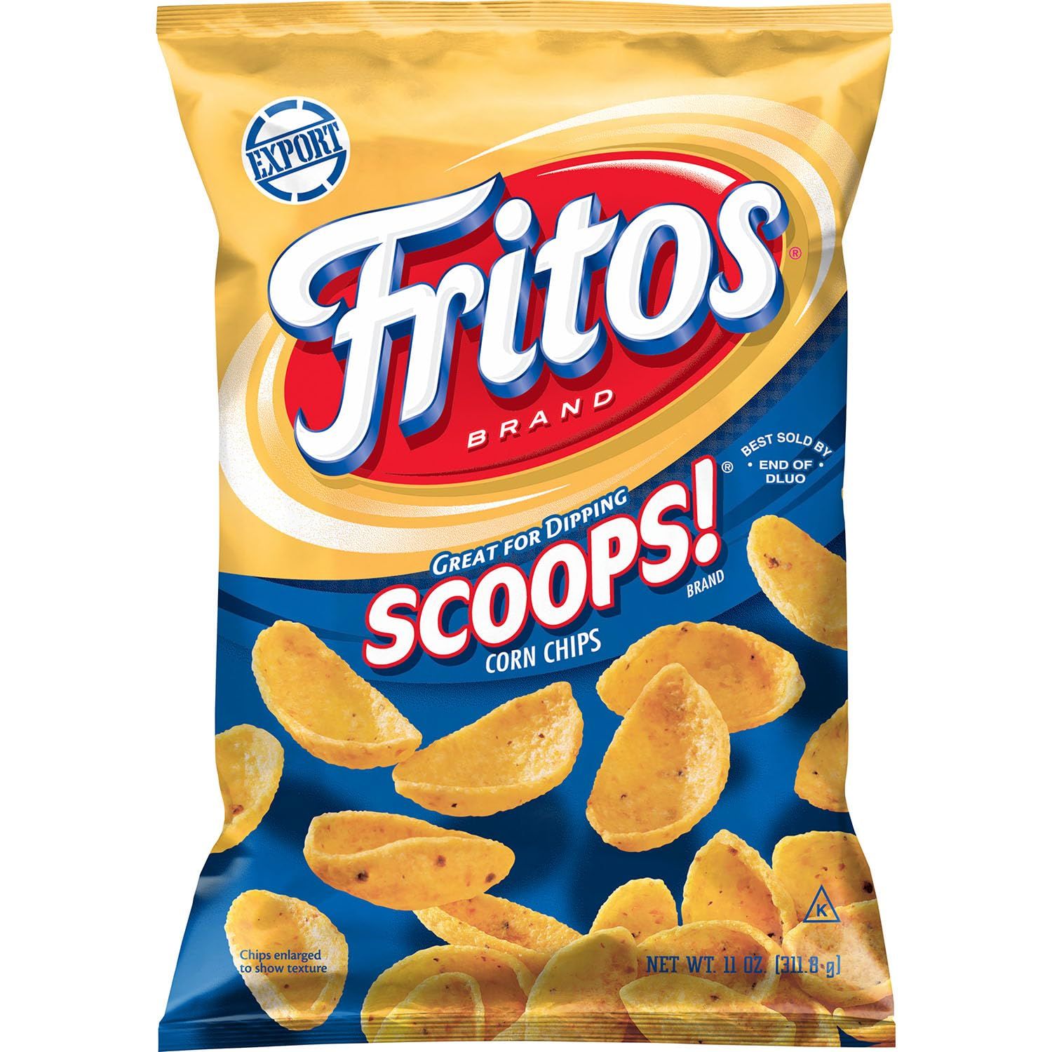 FRITOS Scoops Corn Chips 312 g