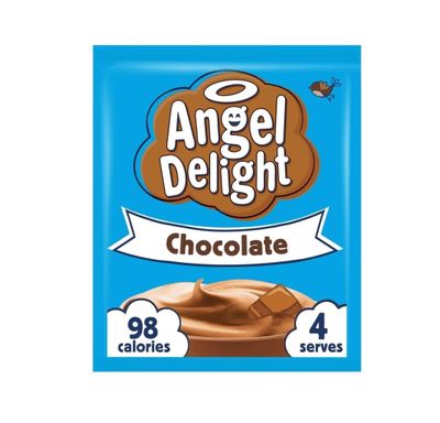 Angel Delight Smooth &amp; Creamy Chocolate Flavour Instant Dessert Mix, 59g Sachet (Pack of 1)