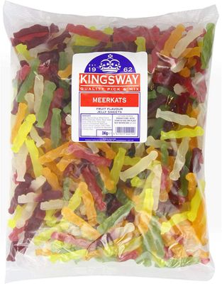 Kingsway Candy Sweets - Over 300 Different Sweets &amp; Weights to Choose from (Meerkats, 500g)