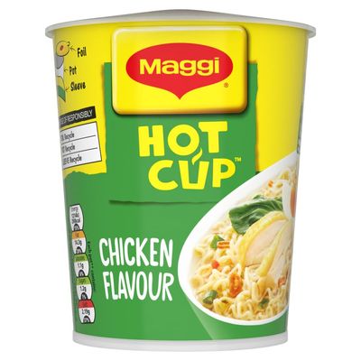 Maggi Hot Cup Chicken Noodles 59.2g (Pack of 8)