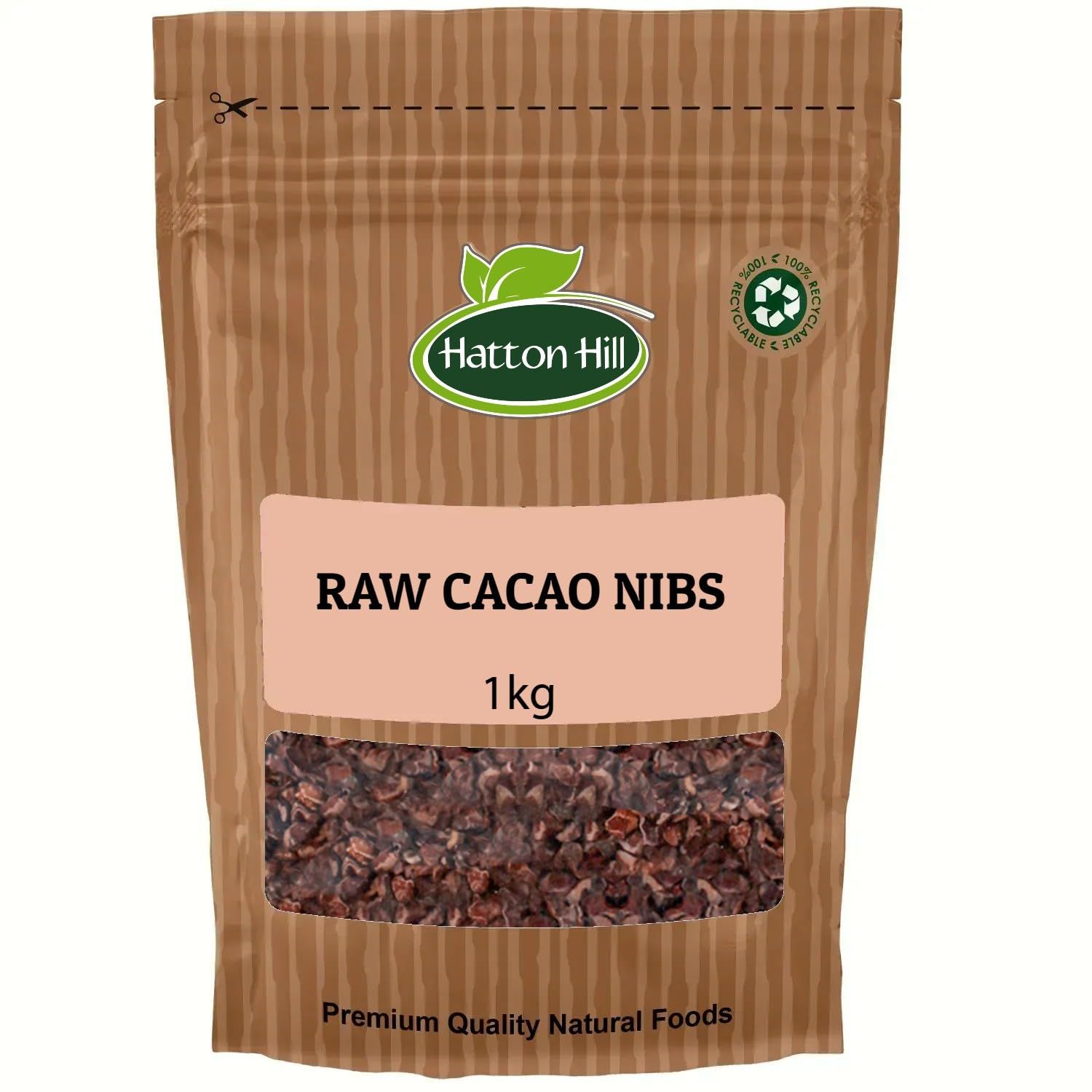 Raw Cacao Nibs 1kg by Hatton Hill