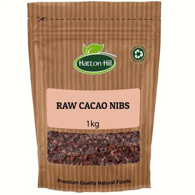 Raw Cacao Nibs 1kg by Hatton Hill