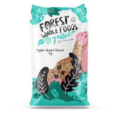 Forest Whole Foods - Organic Ground Flaxseed (1kg)