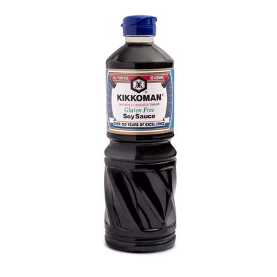 Kikkoman Tamari Gluten free Soy Sauce, 1 Litre, Naturally Brewed