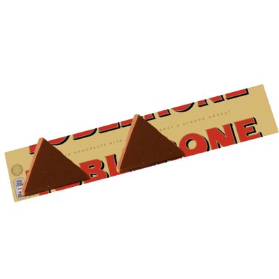 Milk Chocolate Bar 340g, Swiss Chocolate with Honey and Almond Nougat, Made with Swiss Milk, Perfect for Gifting or Sharing 1 pack