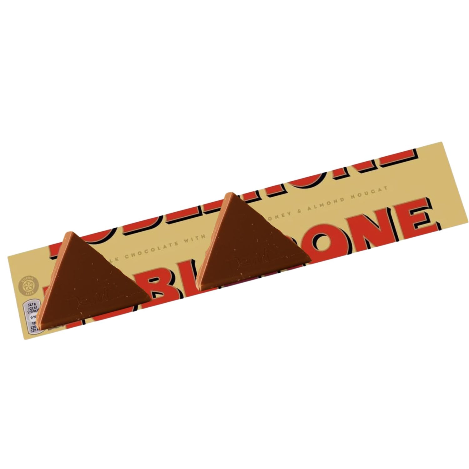 Milk Chocolate Bar 340g, Swiss Chocolate with Honey and Almond Nougat, Made with Swiss Milk, Perfect for Gifting or Sharing 1 pack