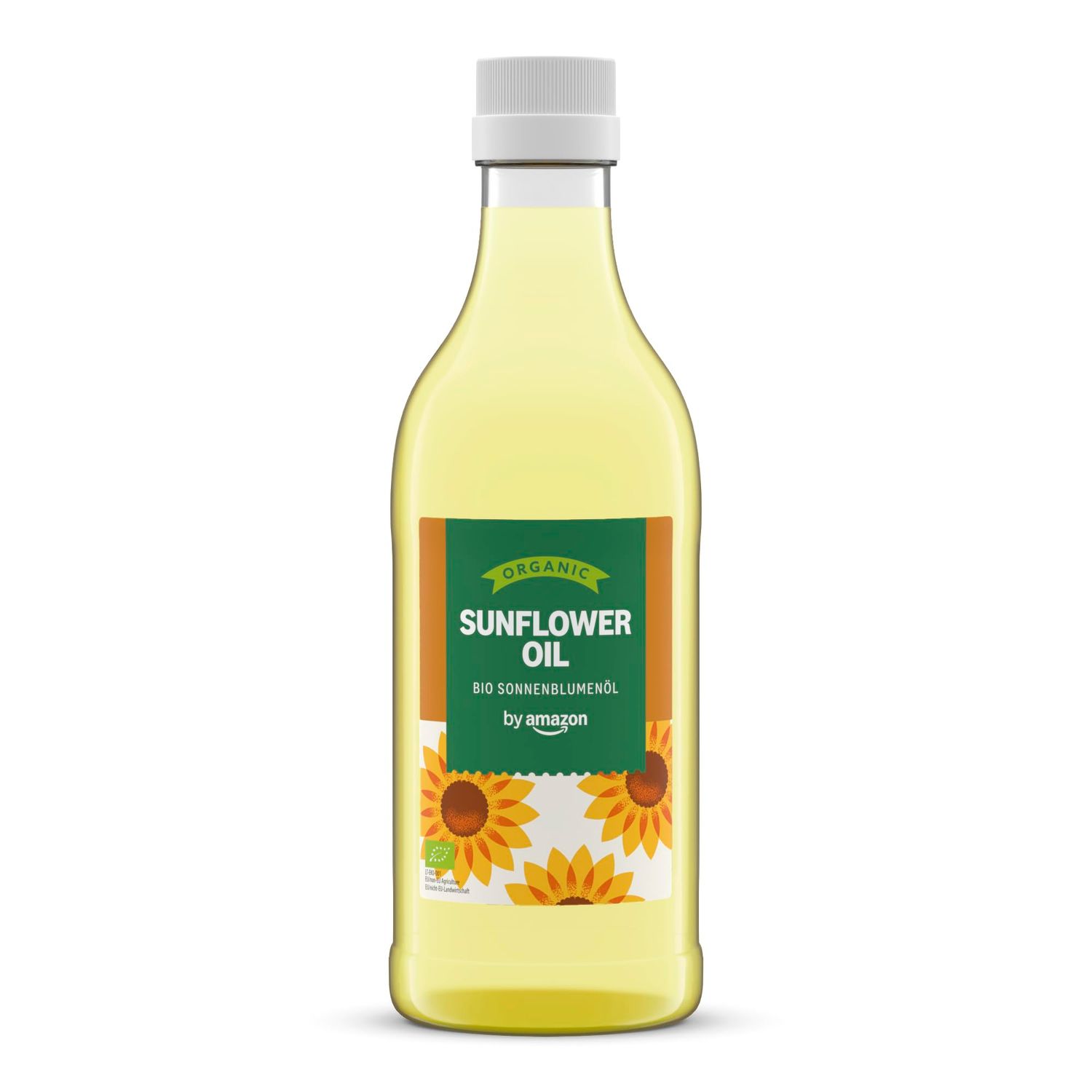 by Amazon Organic Sunflower Oil, 1L