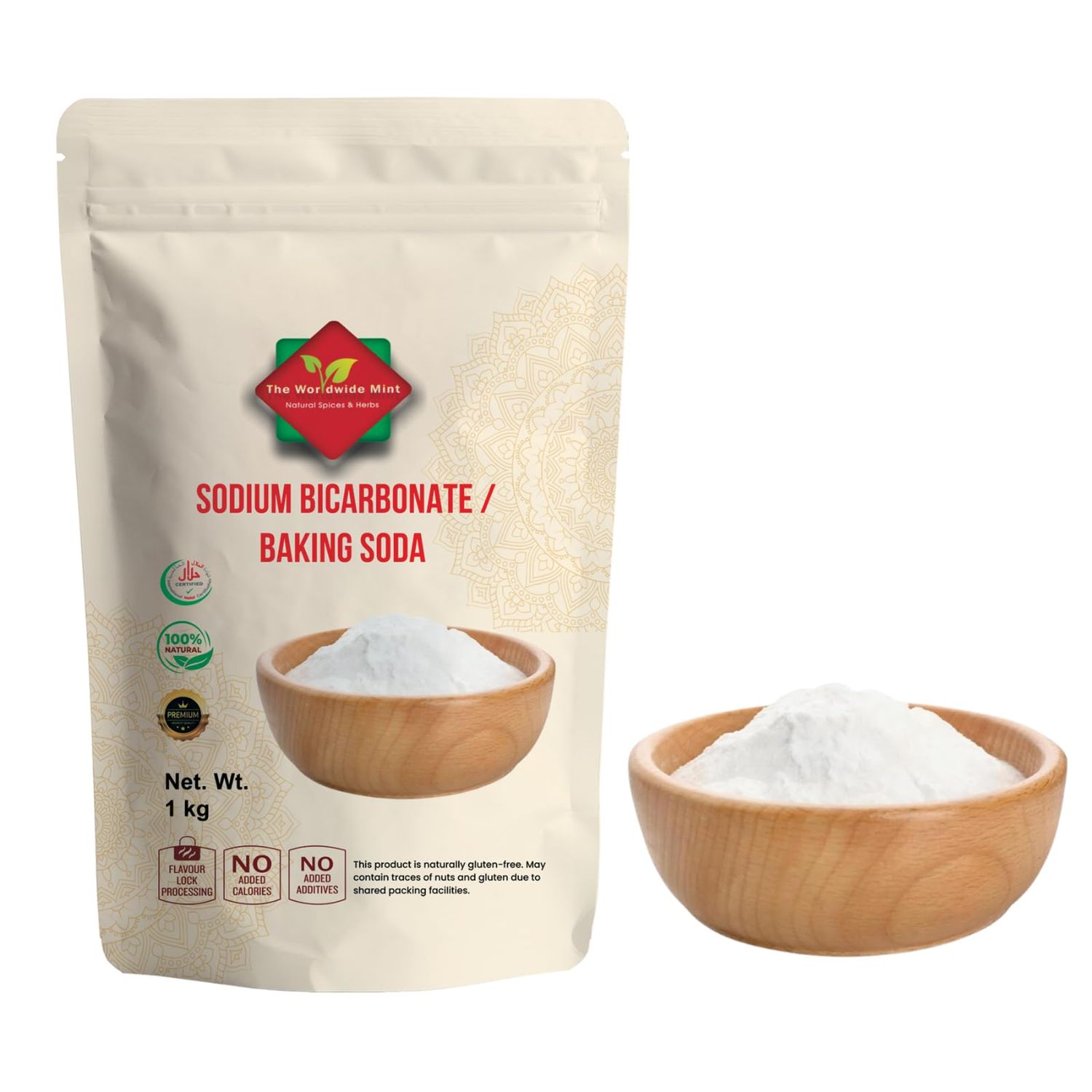 Sodium Bicarbonate Baking Soda 1kg 100% Food Grade Fine Powder Pure Bicarbonate of Soda for Baking, Cooking, Cleaning, Bath Bombs &amp; Odour Control