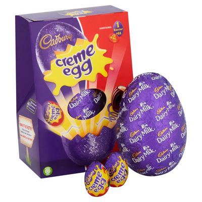 Cadbury Creme Egg Large Chocolate Easter Egg, 100 g