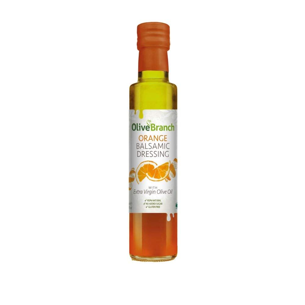 Olive Branch Orange Balsamic Dressing - Vegan Friendly, No Added Sugar, 250ml