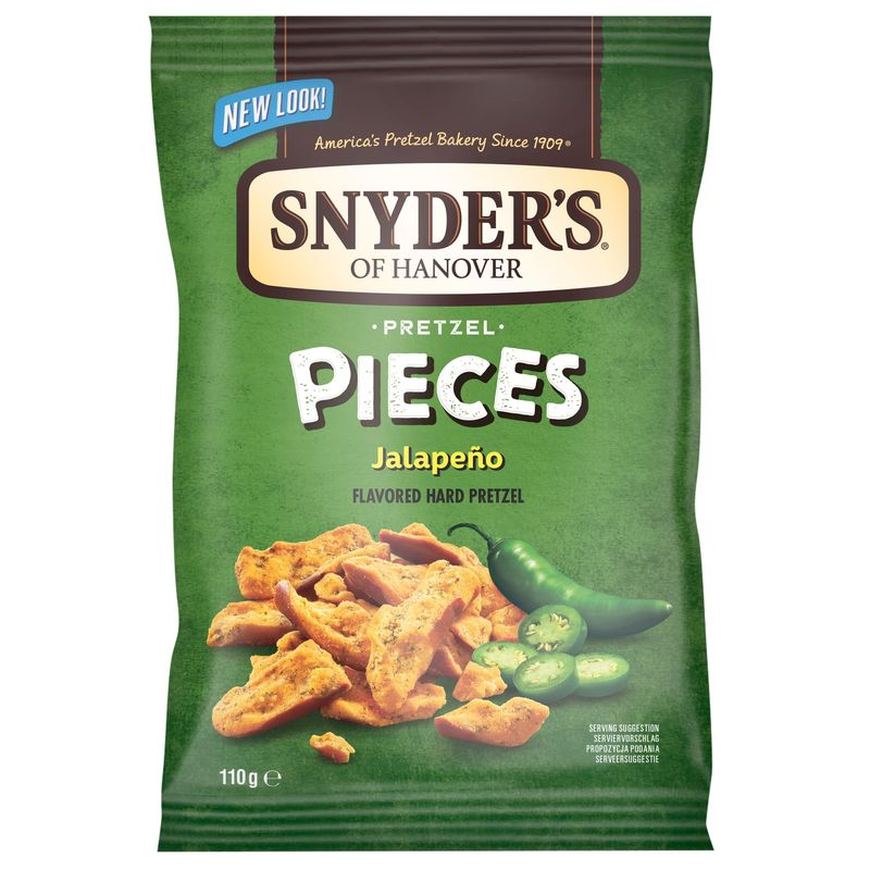 Snyder's Pretzel Pieces Jalapeno 10x110g