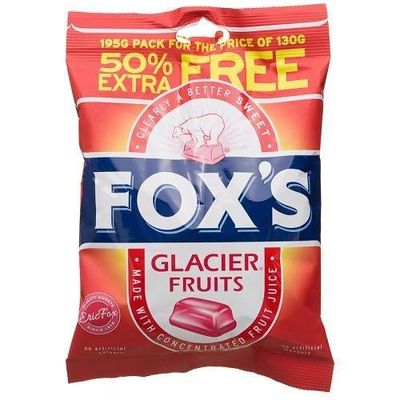 (Three Packs) Fox's Glacier Fruits 195g
